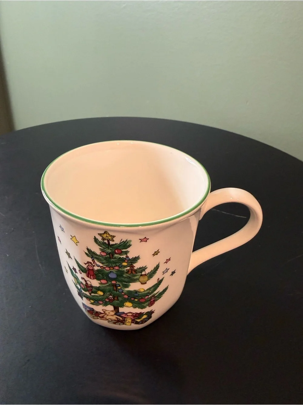 Vintage Christmastime mug by NIKKO, 1986